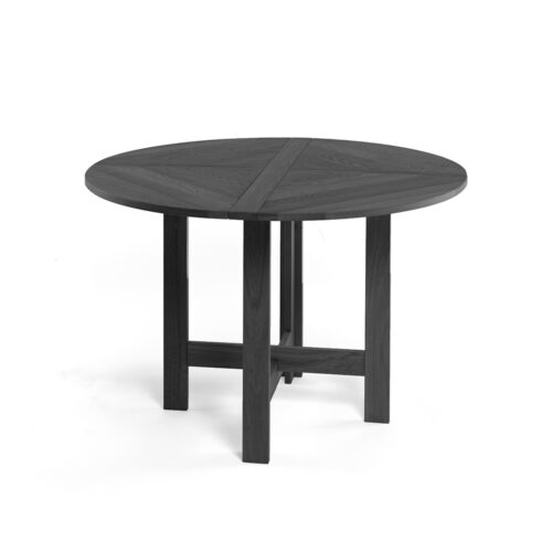 Black Berber table in perspective