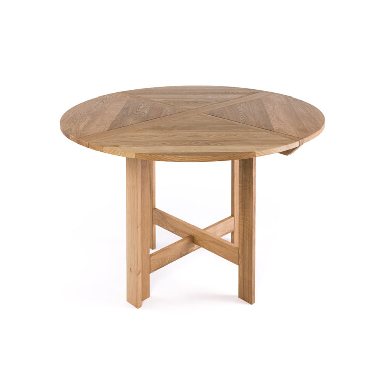 Berber table in natural oak wood