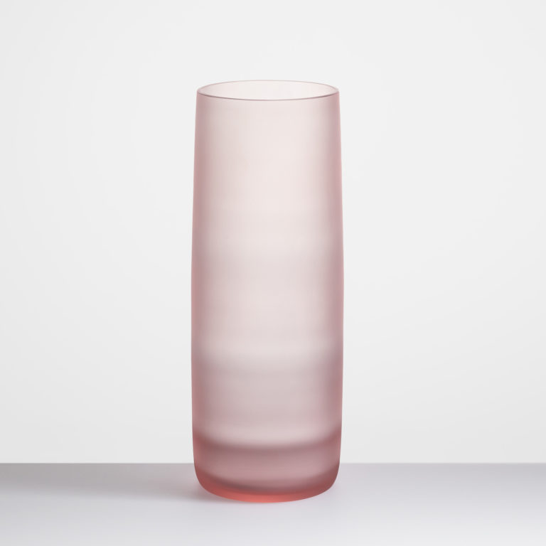 Dunes Long Vase in Red Sanded variant