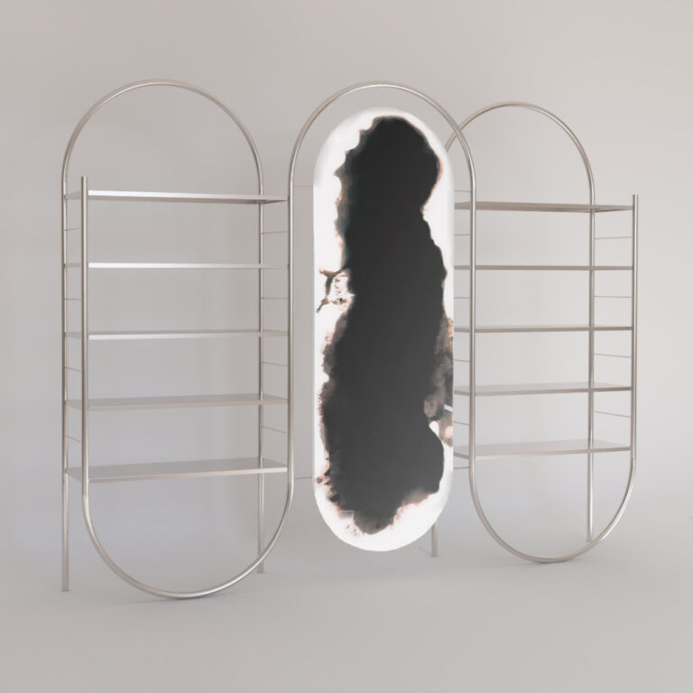 Inifini Shelving System - Mirror Module - View