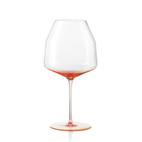Orbit Red Wine Glass Red Sand